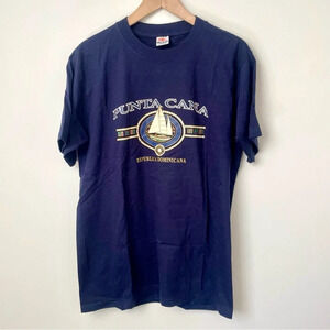 Vintage Punta Cana Sailing  Nautical Tee